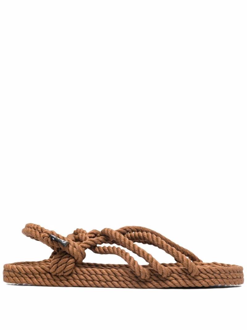 Nomadic State of Mind woven open-toe sandals - Brown von Nomadic State of Mind