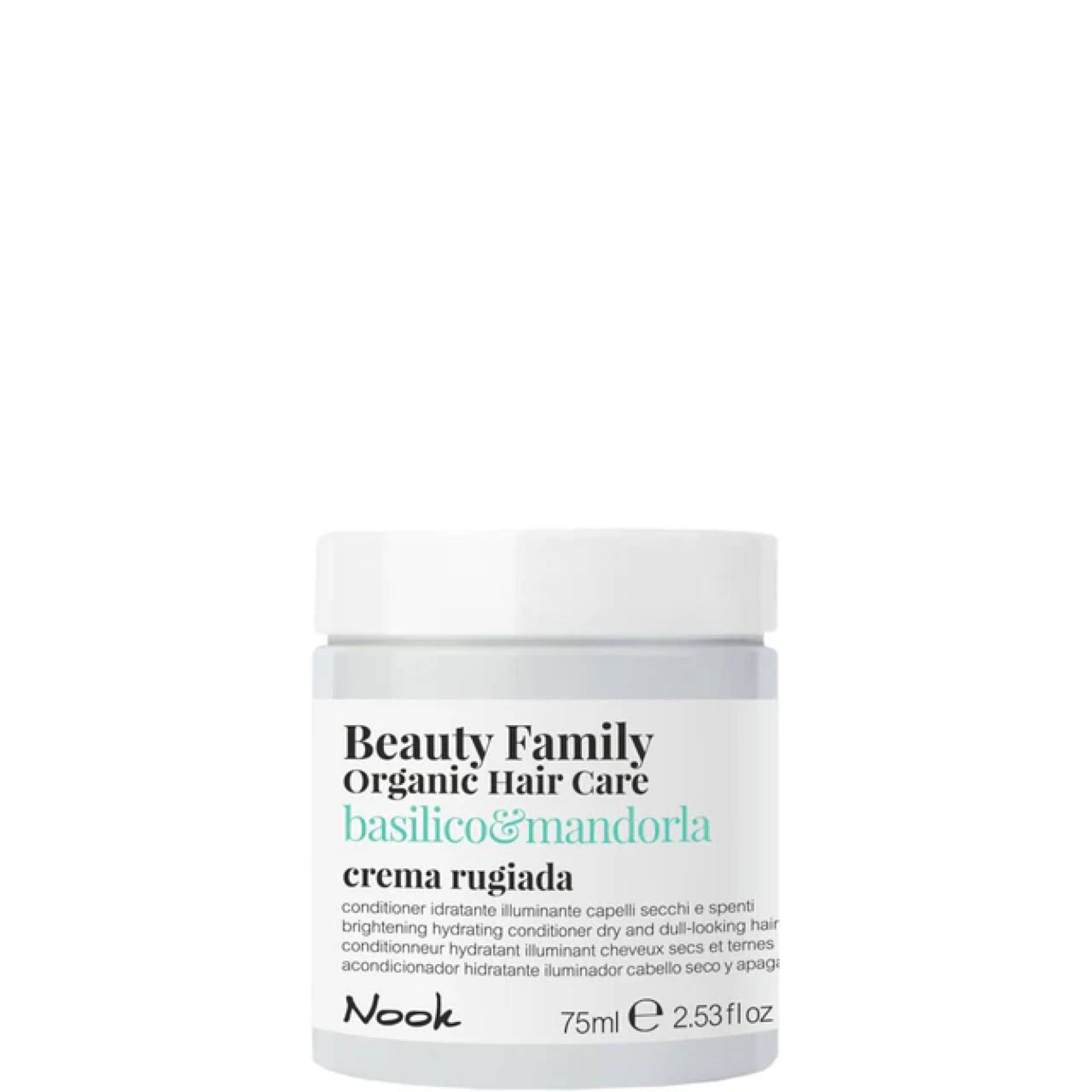 Nook Beauty Family Crema Rugiada Basilico&Mandorla 75ml von Nook