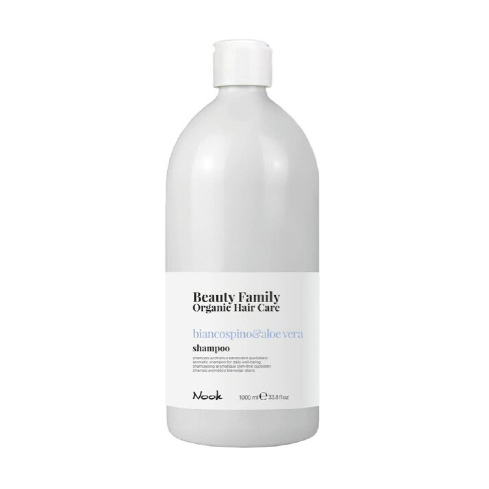 Nook Beauty Family Shampoo Biancospino&Aloe Vera 1000ml von Nook