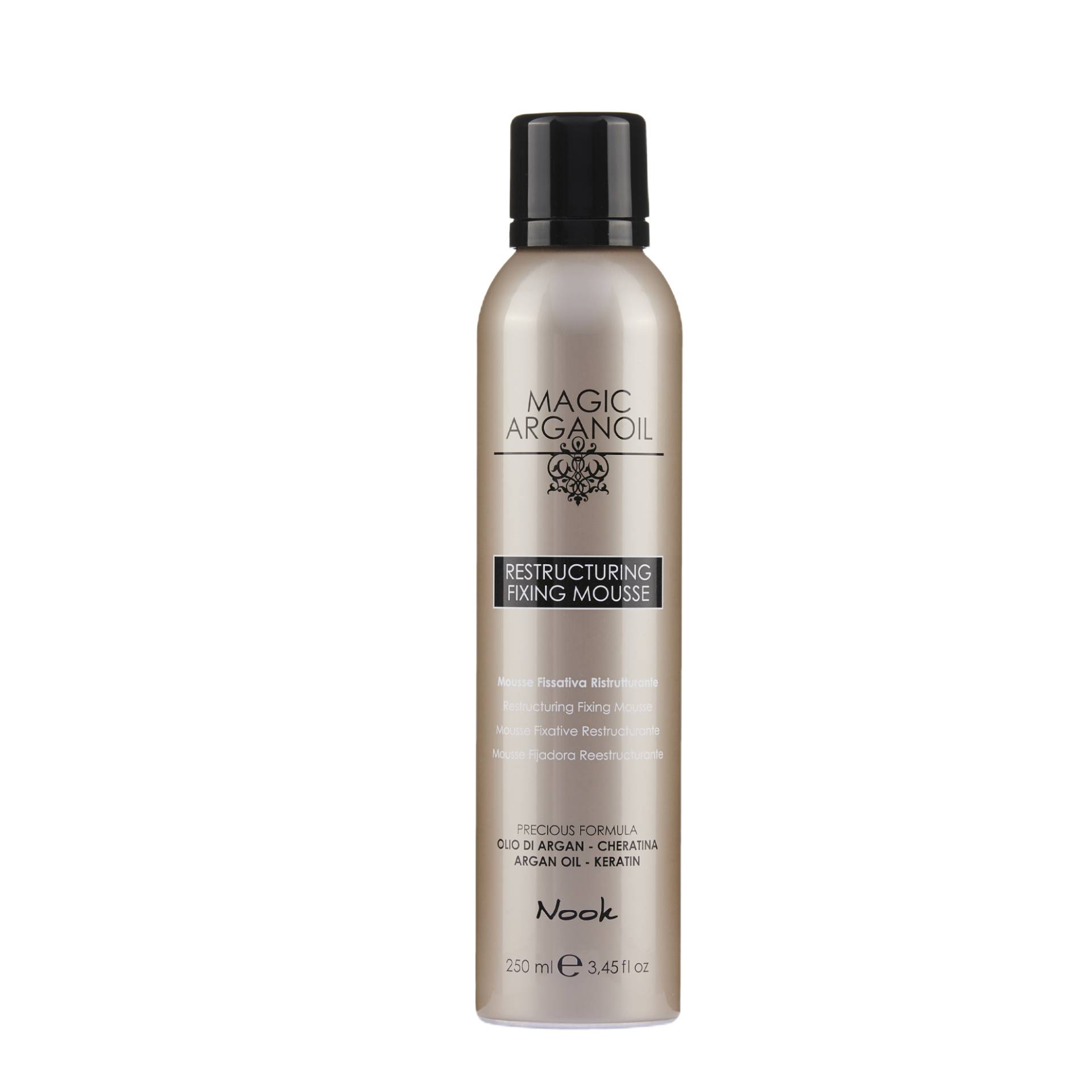 Nook Magic Arganoil Secret Restructuring Fixing Mousse 250ml von Nook