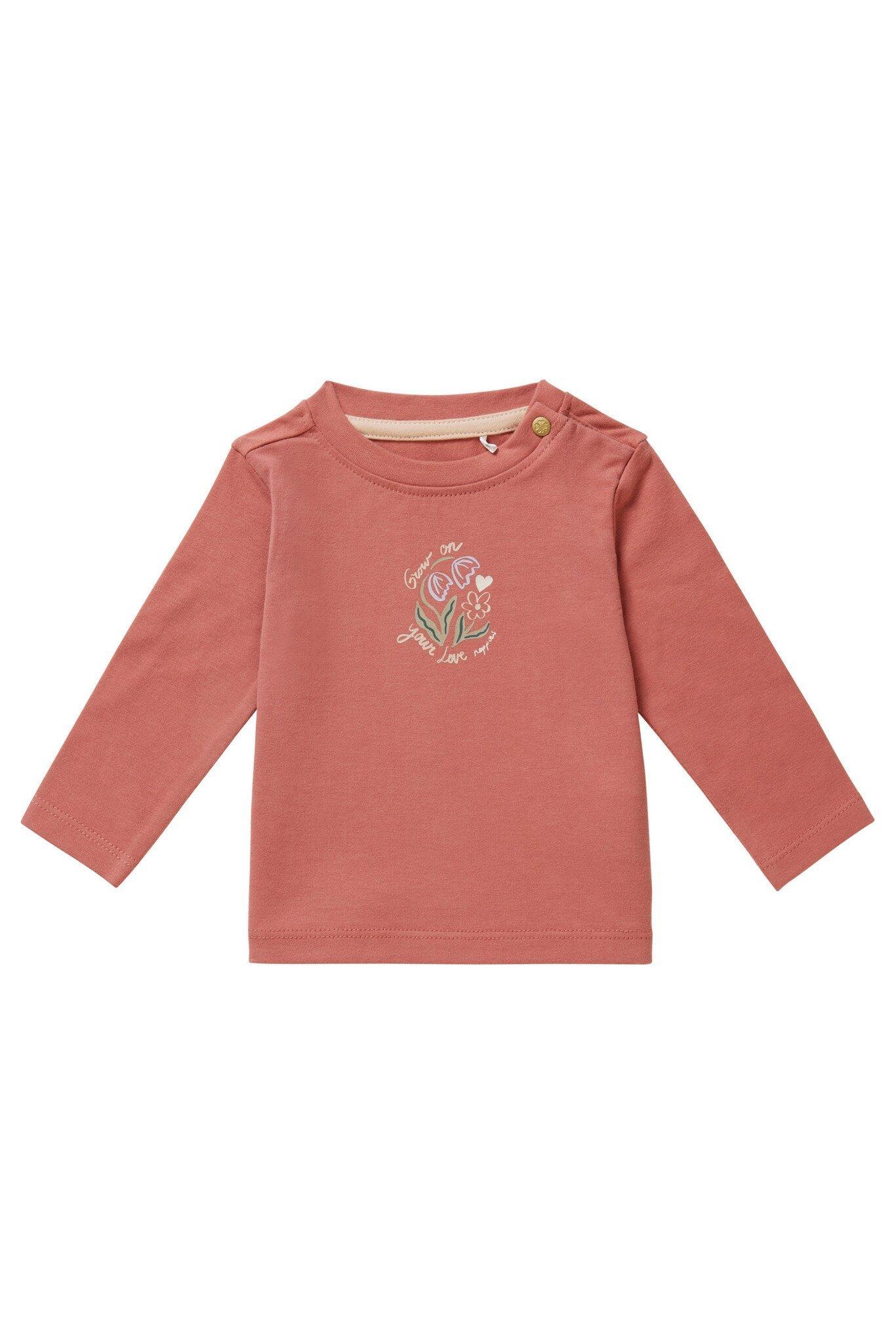 Noppies - Baby Langarmshirt Charlot, 62, Pink von Noppies