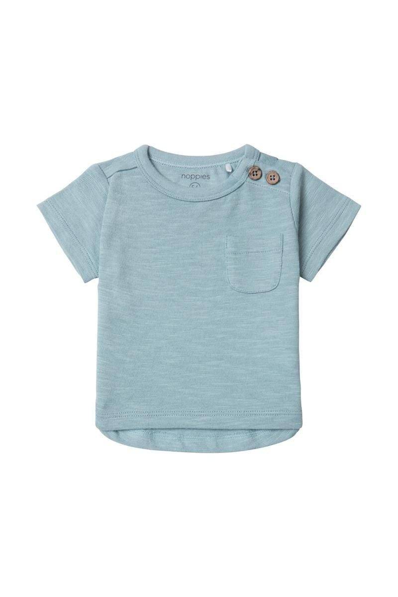 Baby T-shirt Bartlett Unisex Blau 86 von Noppies