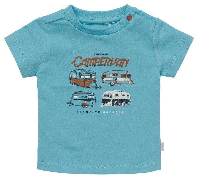 Baby T-shirt Huaian Unisex Blau 74 von Noppies