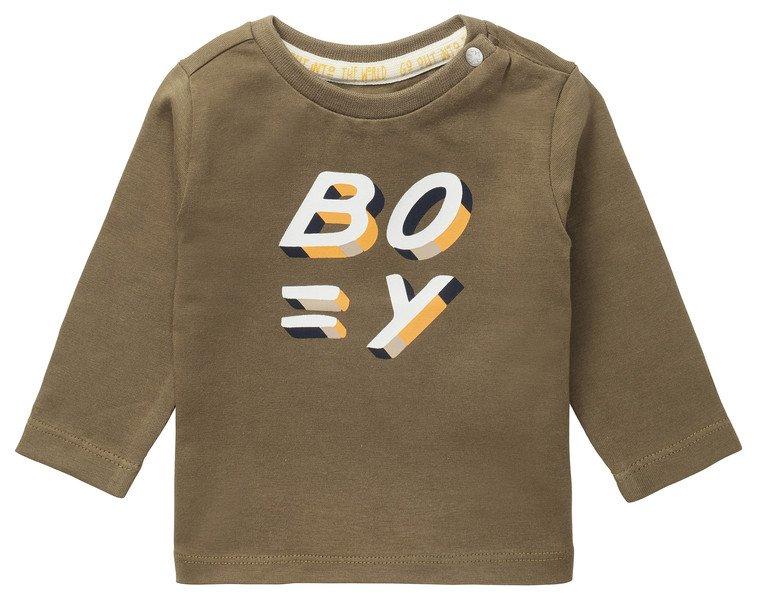 Baby Langarmshirt Tring Unisex Braun 68 von Noppies