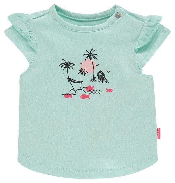 Baby T-shirt Chino Bay Unisex Türkisblau 56 von Noppies