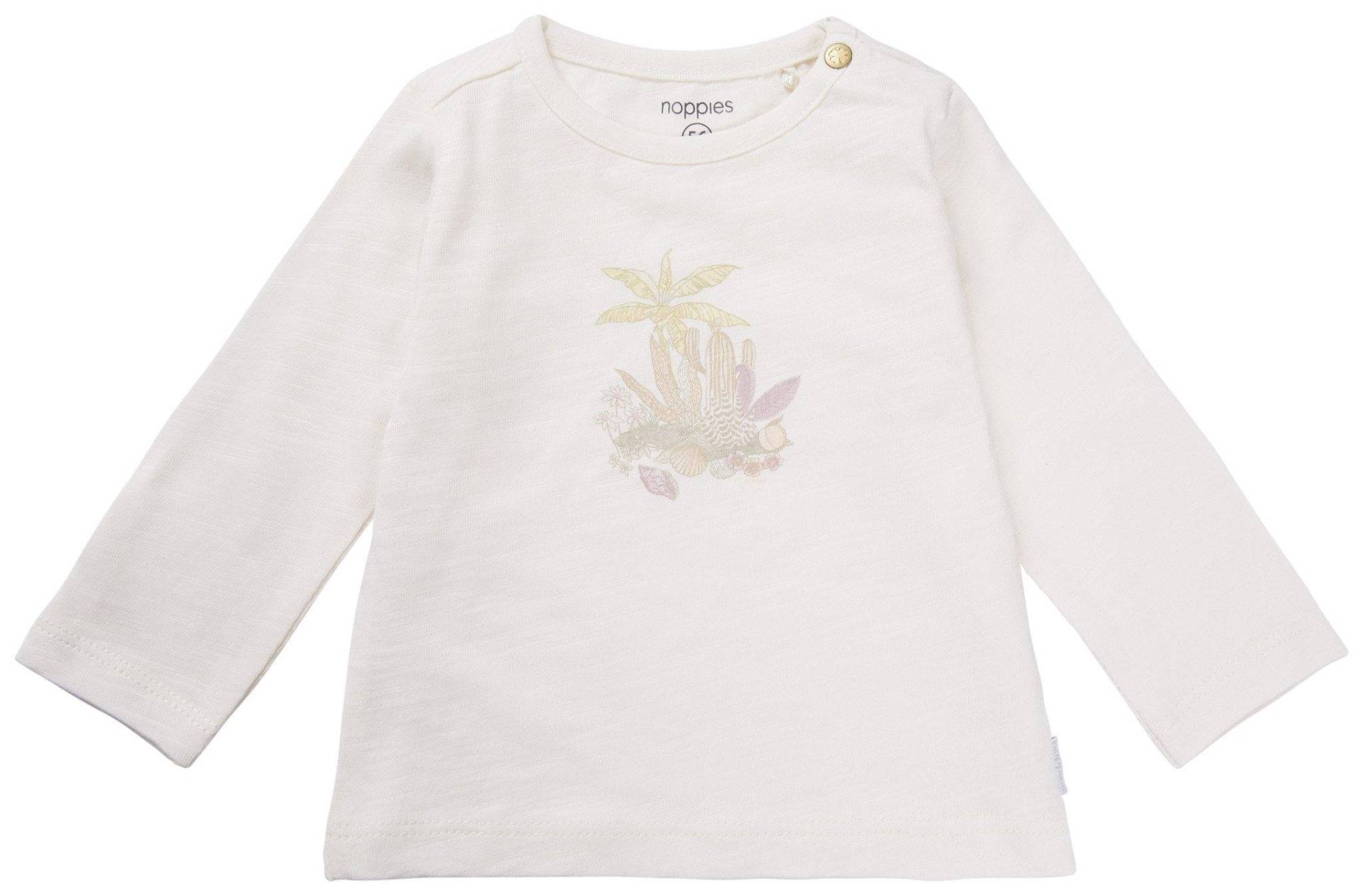 Noppies - Baby Langarmshirt Novato, 80, Weiss von Noppies