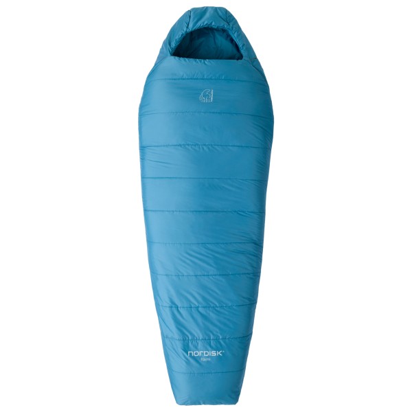 Nordisk - Blixen +10° Mummy Sleeping Bag - Kunstfaserschlafsack Gr XL - bis 205 cm blau von Nordisk