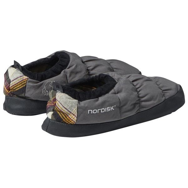 Nordisk - Hermod Down Slippers - Hüttenschuhe Gr M;S grau von Nordisk