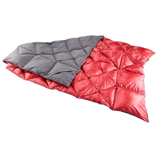 Nordisk - Kiby Packable Down Travel Blanket - Decke Gr 200 x 140 cm rot von Nordisk