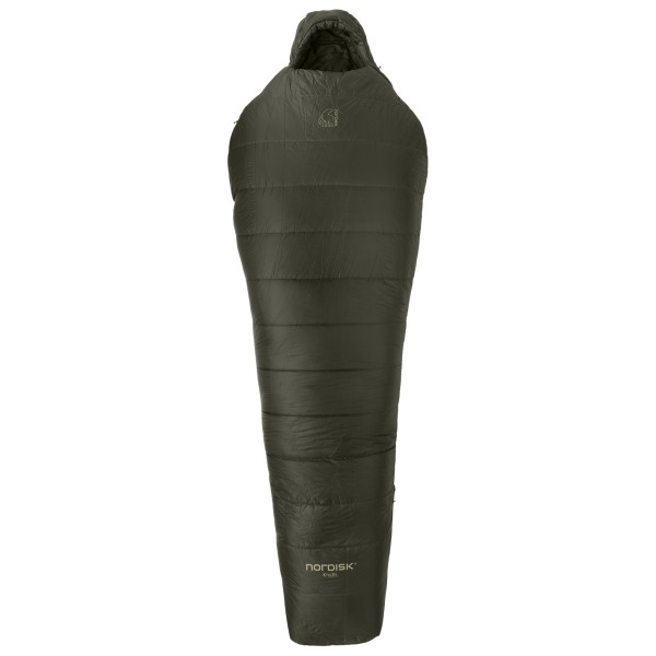 Nordisk - Knuth ±0° Mummy Sleeping Bag - Kunstfaserschlafsack Gr M - bis 175 cm grün von Nordisk