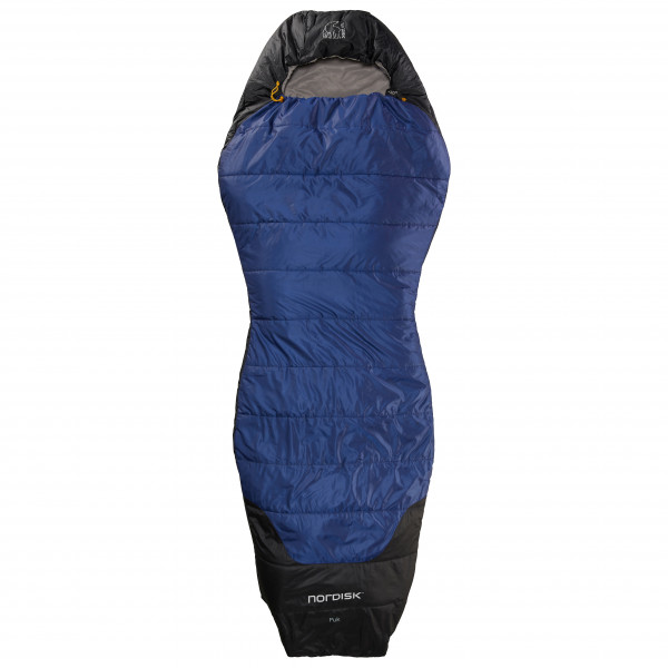 Nordisk - Puk +10 Curve - Kunstfaserschlafsack Gr L - 210 cm blau/schwarz von Nordisk