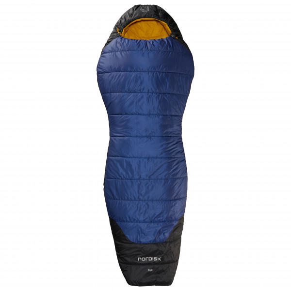 Nordisk - Puk -2 Curve - Kunstfaserschlafsack Gr M - 190 cm;XL - 220 cm blau/schwarz von Nordisk