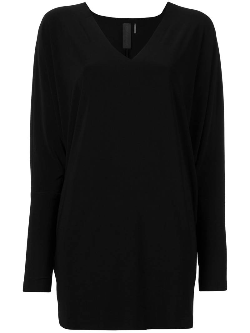 Norma Kamali V-neck jumper - Black von Norma Kamali