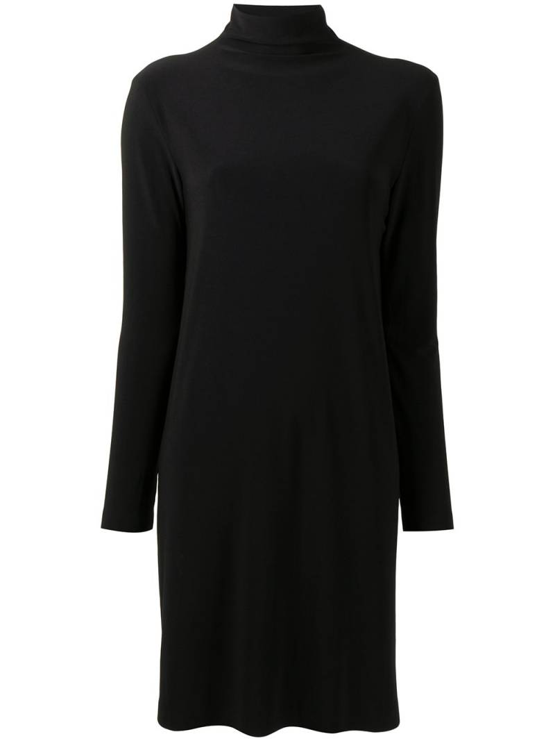 Norma Kamali high neck jumper dress - Black von Norma Kamali