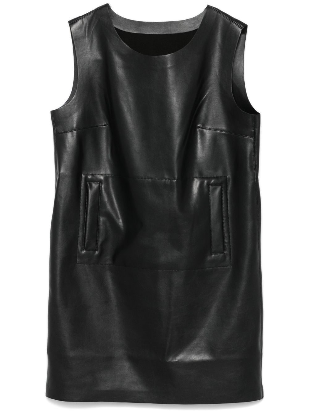 Norma Kamali sleeveless mini dress - Black von Norma Kamali