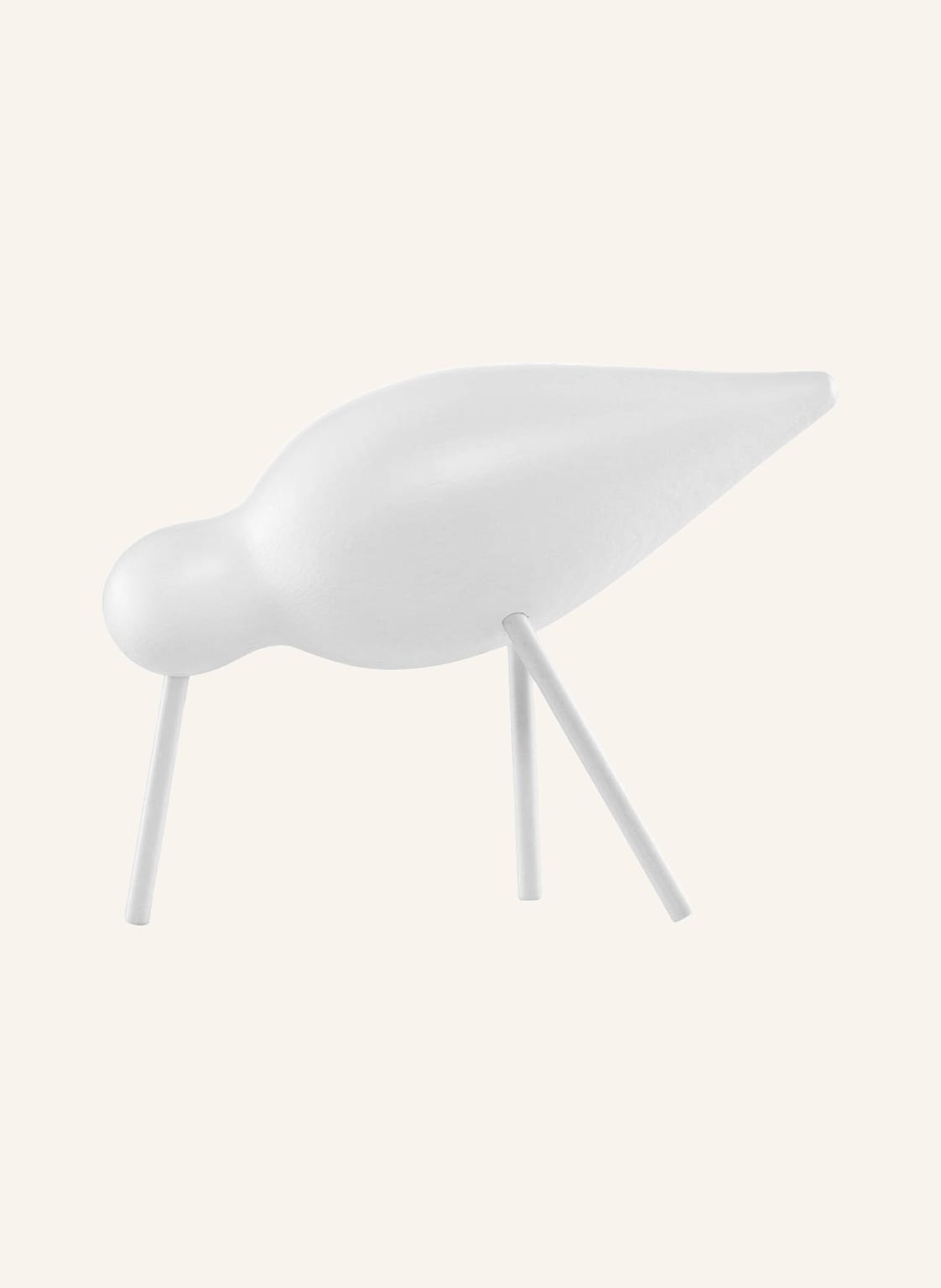 Normann Copenhagen Dekovogel Shorebird weiss von Normann Copenhagen