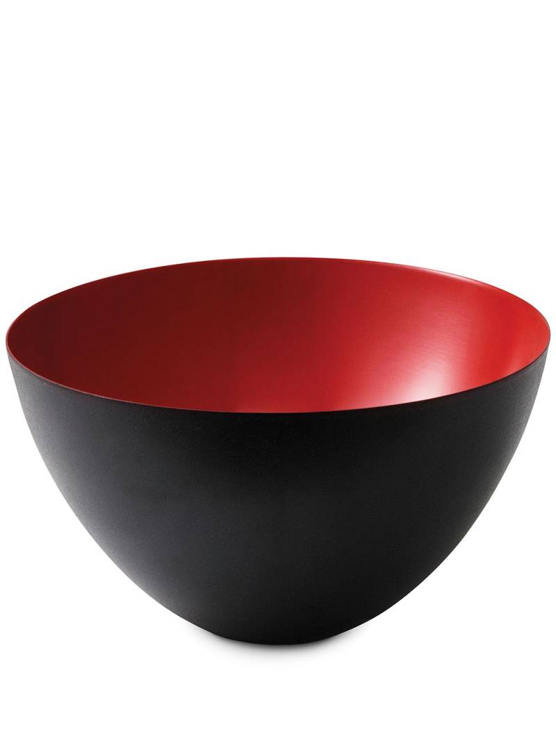 Normann Copenhagen Krenit XL matte bowl (25cm) - Black von Normann Copenhagen