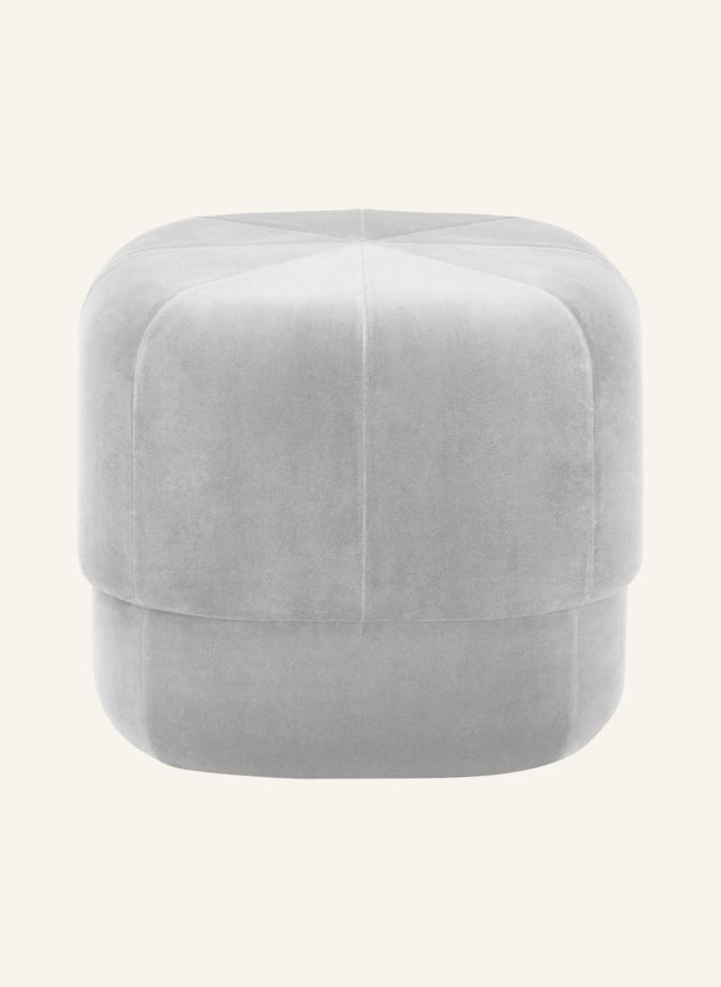 Normann Copenhagen Samt-Pouf Circus beige von Normann Copenhagen