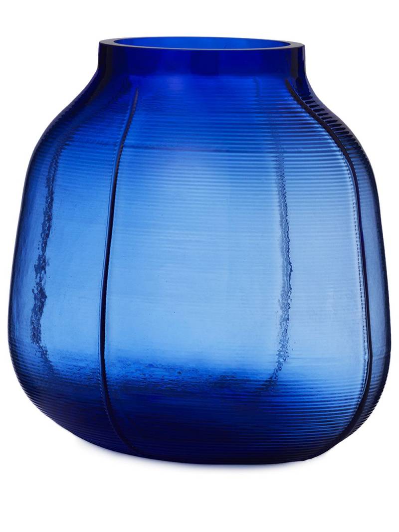 Normann Copenhagen Step medium vase - Blue von Normann Copenhagen