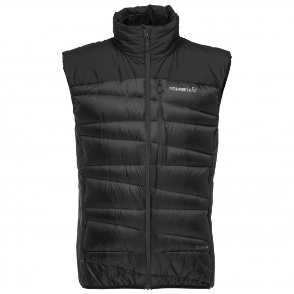 Norrøna - Falketind Down750 Vest - Daunengilet Gr L;M;S;XL blau;blau/schwarz von Norrøna