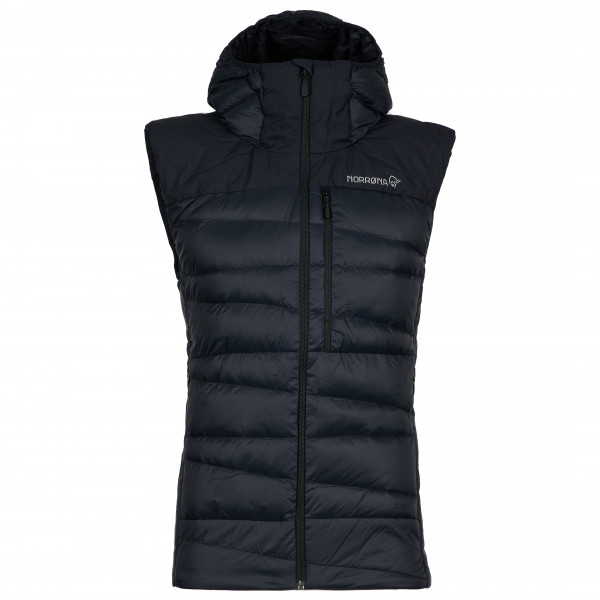 Norrøna - Falketind Down750 Vest - Daunengilet Gr L blau/schwarz von Norrøna