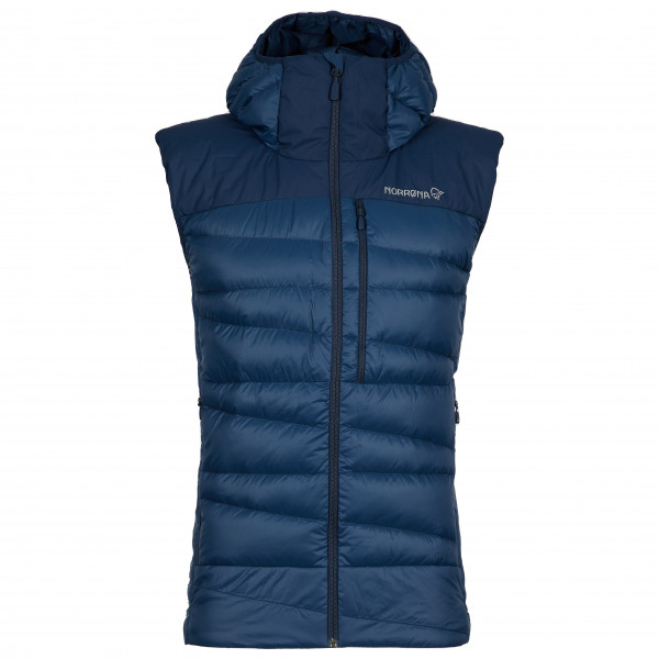 Norrøna - Falketind Down750 Vest - Daunengilet Gr M blau von Norrøna