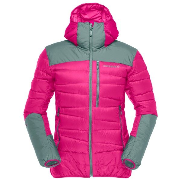 Norrøna - Women's Falketind Down750 Hood - Daunenjacke Gr L;M;S;XL;XS blau;schwarz von Norrøna