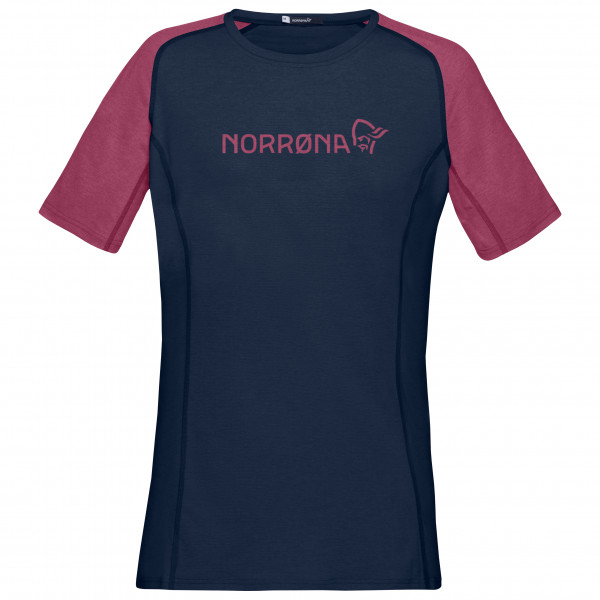 Norrøna - Women's Fjørå Equaliser Lightweight T-Shirt - Velotrikot Gr M blau von Norrøna