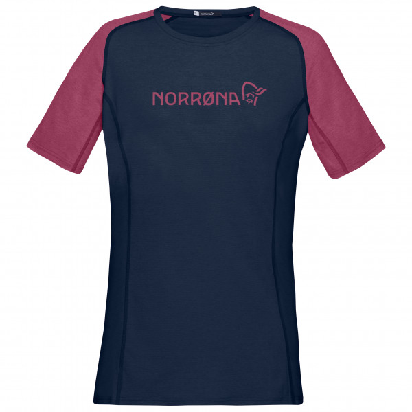 Norrøna - Women's Fjørå Equaliser Lightweight T-Shirt - Velotrikot Gr S blau von Norrøna