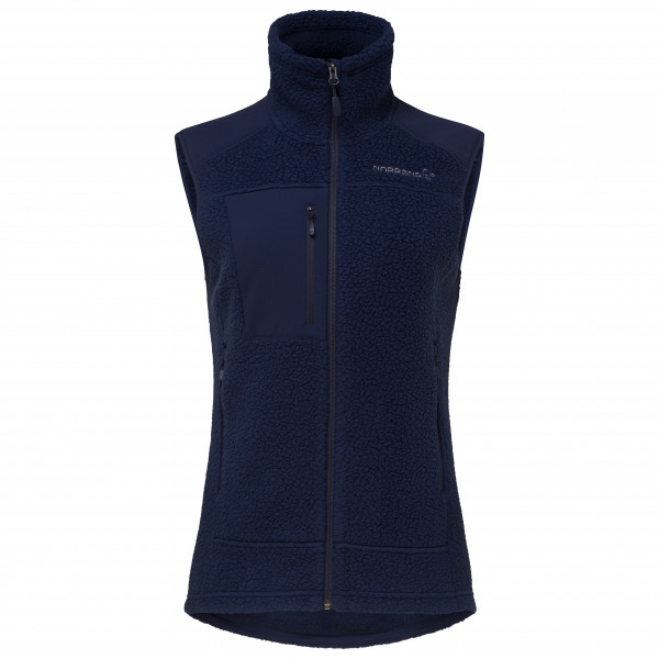 Norrøna - Women's Trollveggen Thermal Pro Vest - Fleecegilet Gr XL blau von Norrøna