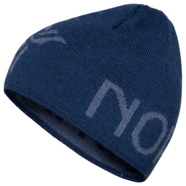 Norrøna - /29 Merinoull Logo Beanie - Mütze Gr One Size blau von Norrøna