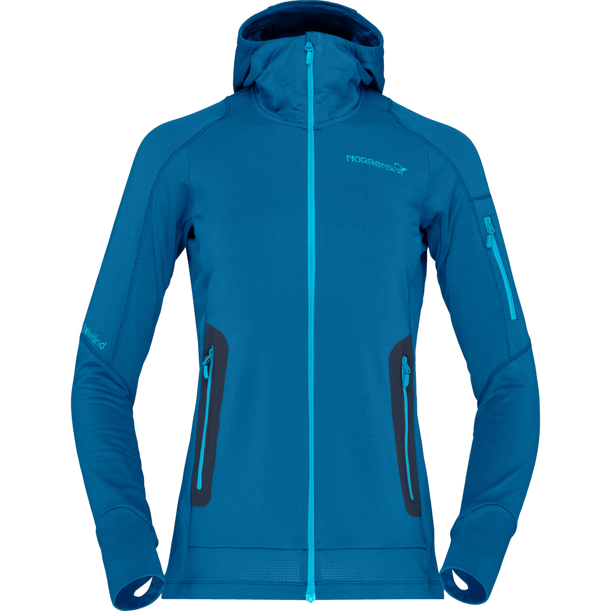 Norrona Damen Falketind Power Grid Hoodie Jacke Norrona Damen Falketind Power Grid Hoodie Jacke von Norrona