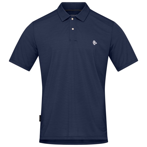 Norrøna - Femund Equaliser Merino Polo Shirt - Polo-Shirt Gr L blau von Norrøna