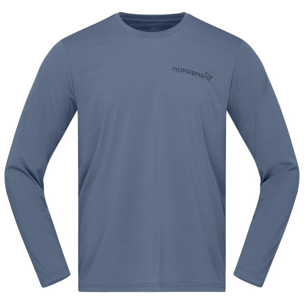 Norrøna - Femund Tech Long Sleeve - Funktionsshirt Gr L;M;S;XL blau;oliv;weiß von Norrøna