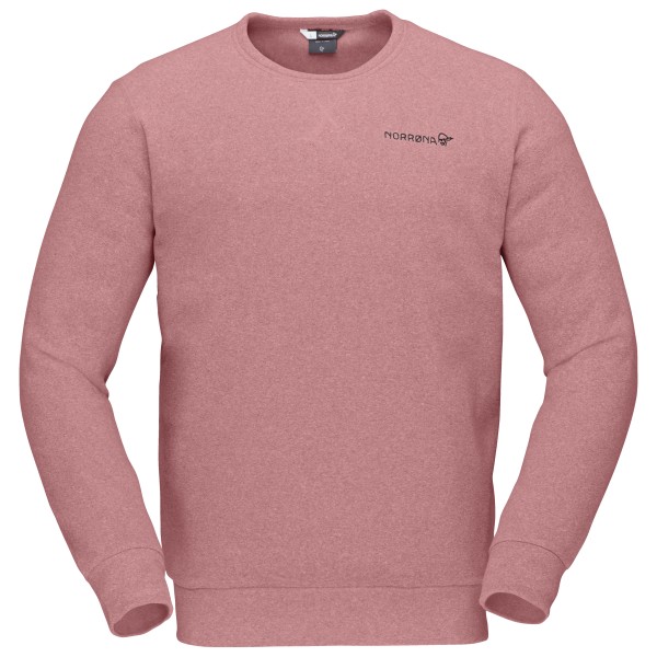 Norrøna - Femund Warm2 Crew Neck - Fleecepullover Gr L rosa von Norrøna