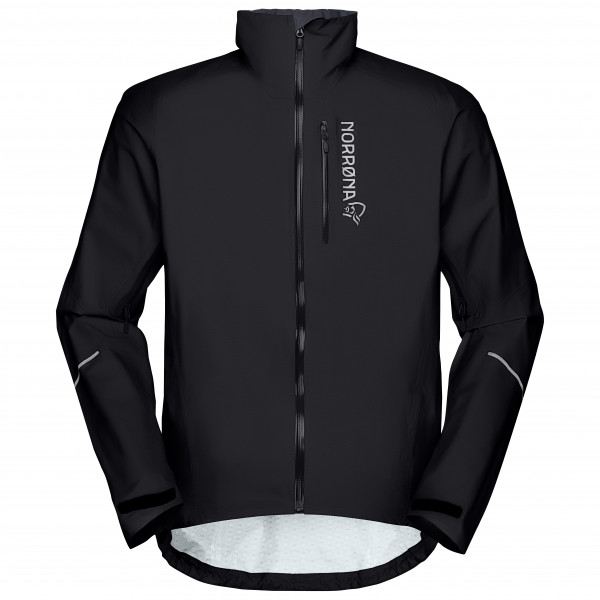 Norrøna - Fjørå Dri1 Jacket - Velojacke Gr XL schwarz von Norrøna