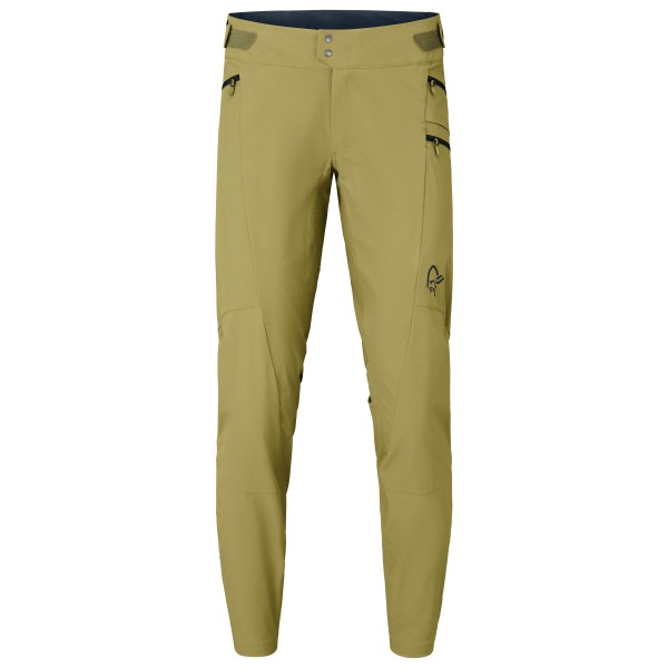 Norrøna - Fjørå Flex1 Tech Pants - Velohose Gr XL oliv von Norrøna