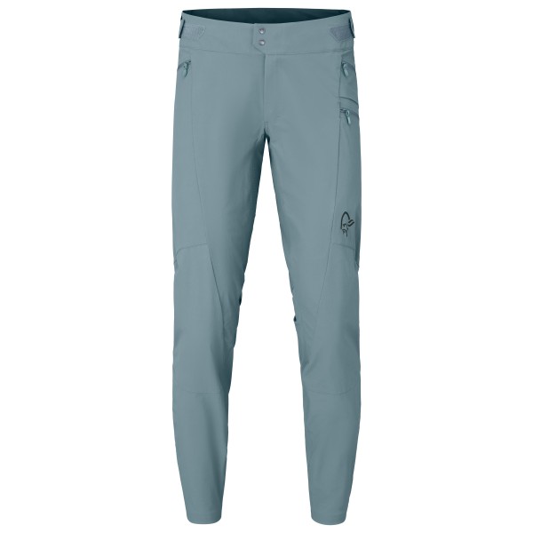 Norrøna - Fjørå Flex1 Tech Pants - Velohose Gr XL türkis von Norrøna