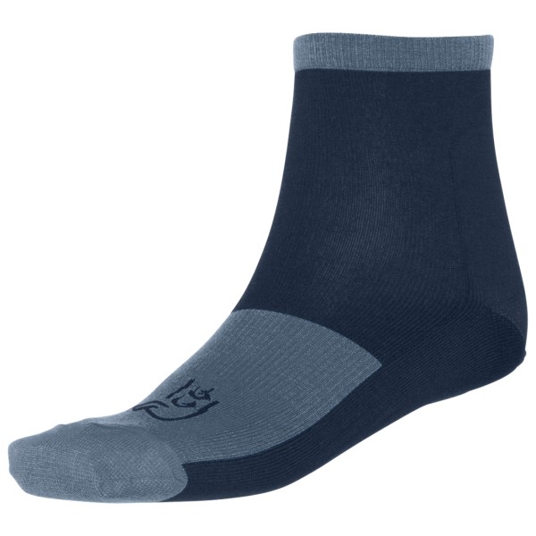 Norrøna - Fjørå Light Weight Merino Socks - Velosocken Gr 37-39 blau von Norrøna