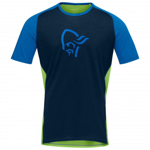 Norrøna - Fjørå Wool T-Shirt - Velotrikot Gr L;M;S;XL blau;oliv;schwarz Norrøna - Fjørå Wool T-Shirt - Velotrikot Gr L;M;S;XL blau;oliv;schwarz von Norrøna