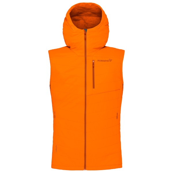 Norrøna - Lyngen Alpha90 Vest - Fleecegilet Gr L;M;S blau;orange von Norrøna