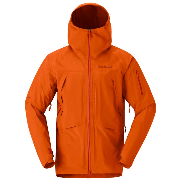 Norrøna - Møre GORE-TEX Jacket - Skijacke Gr L;M;S;XL rot;türkis von Norrøna