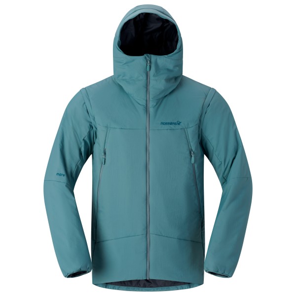 Norrøna - Møre Thermo60 Aero200 Jacket - Kunstfaserjacke Gr L;S;XL schwarz;türkis Norrøna - Møre Thermo60 Aero200 Jacket - Kunstfaserjacke Gr L;S;XL schwarz;türkis von Norrøna