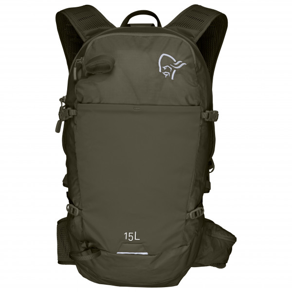 Norrøna - Norrøna 15L Pack - Daypack Gr 15 l oliv;rot von Norrøna