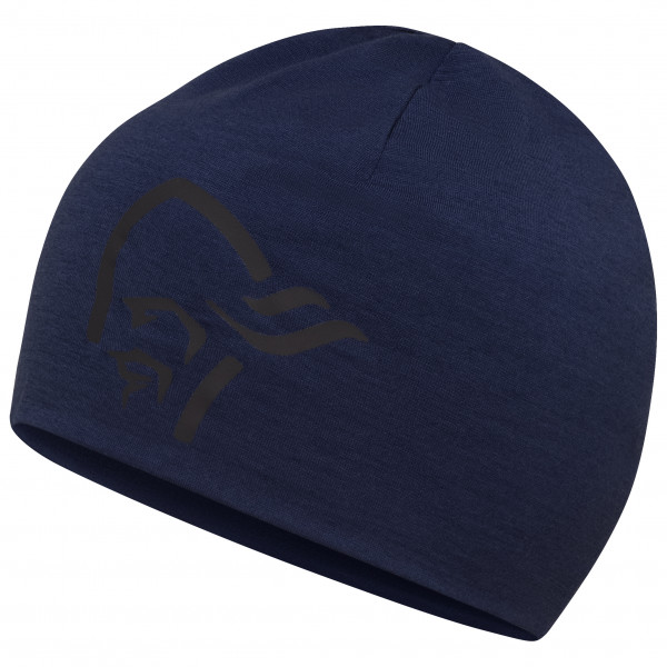 Norrøna - Norrøna pureUll180 Beanie - Mütze Gr One Size blau von Norrøna