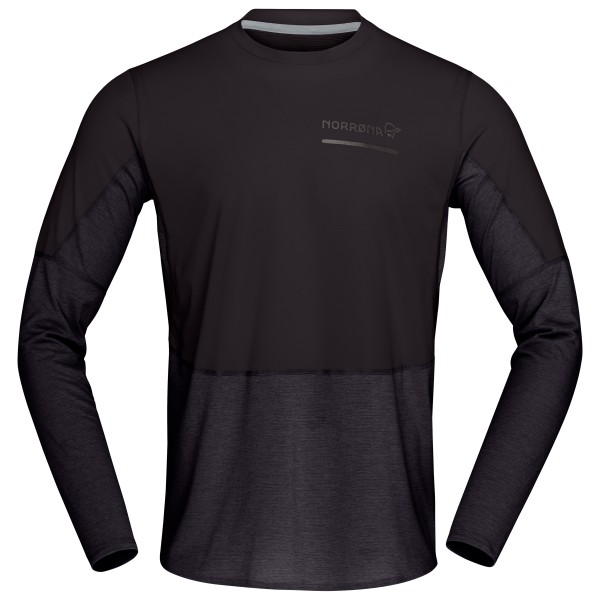 Norrøna - Senja Equaliser Lightweight Long Sleeve - Laufshirt Gr M schwarz Norrøna - Senja Equaliser Lightweight Long Sleeve - Laufshirt Gr M schwarz von Norrøna