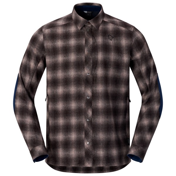 Norrøna - Tamok Wool Shirt - Hemd Gr L;M;S;XL grau;oliv von Norrøna