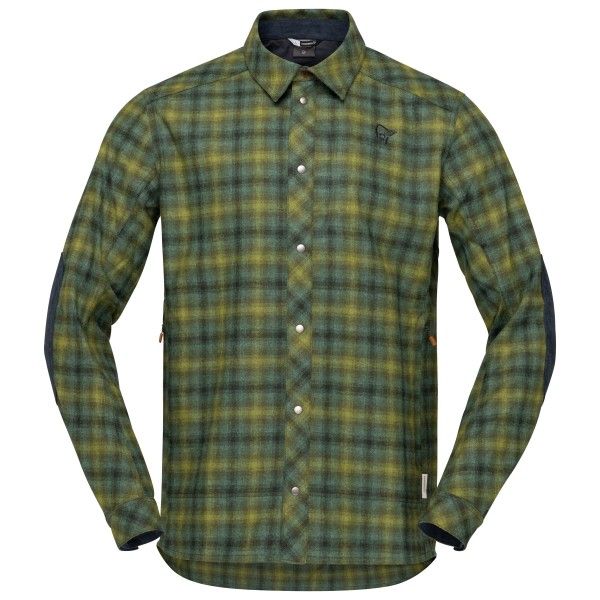 Norrøna - Tamok Wool Shirt - Hemd Gr L oliv von Norrøna