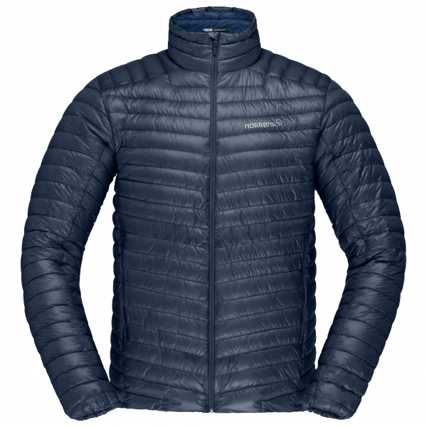 Norrøna - Trollveggen Superlight Down850 Jacket - Daunenjacke Gr M blau von Norrøna