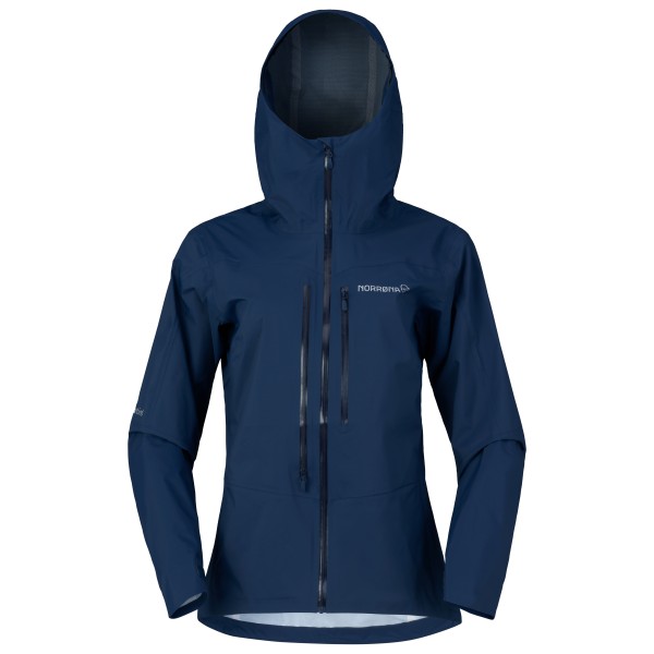 Norrøna - Women's Falketind Dri1 Jacket - Regenjacke Gr L blau von Norrøna